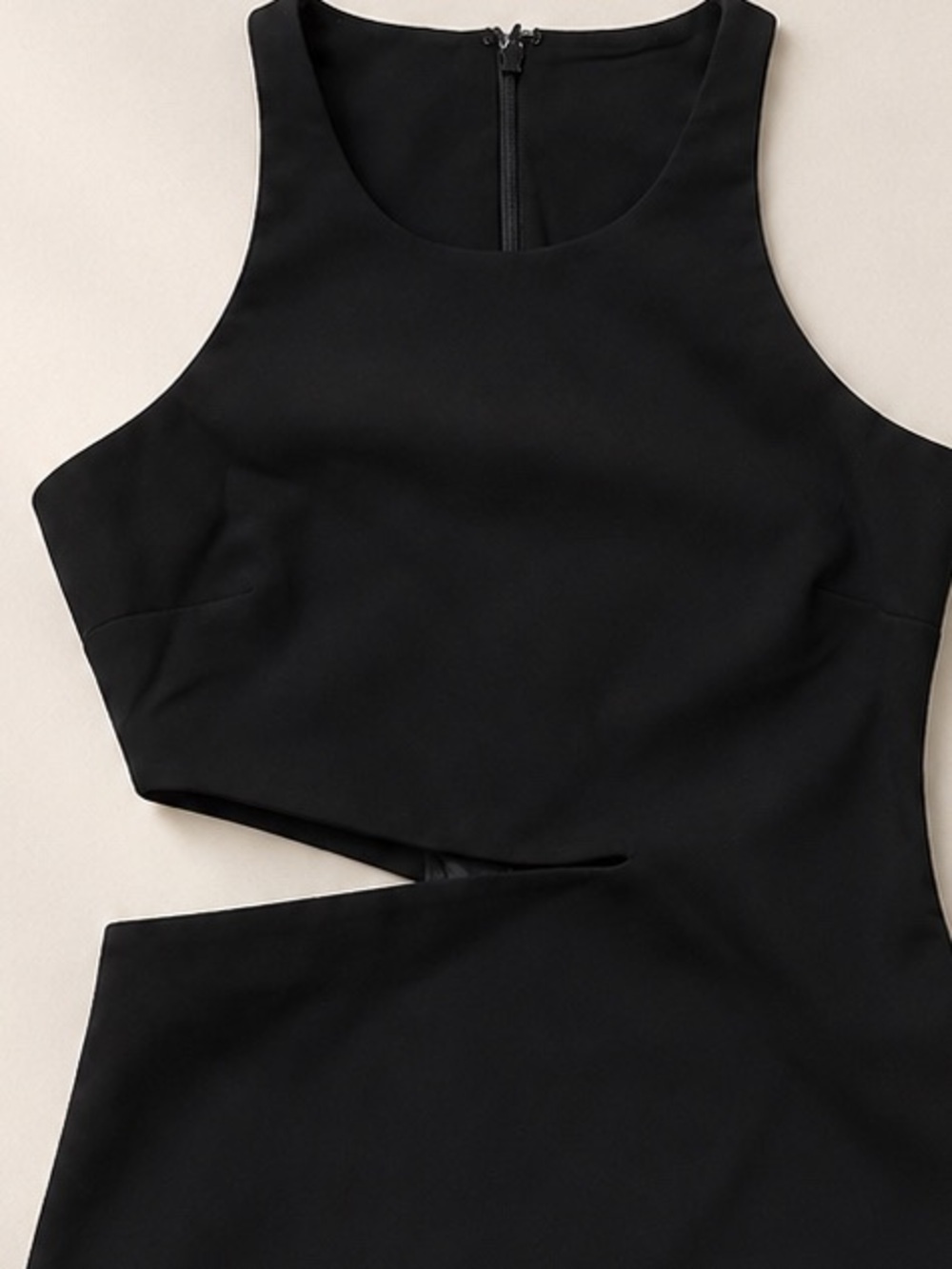 Likely Black Cutout Halter Midi Dress - Picture 4 of 5